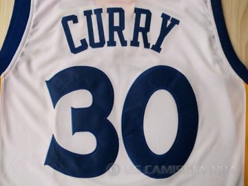 Camiseta Curry #30 Golden State Warriors Blanco