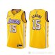 Camiseta Demarcus Cousins #15 Los Angeles Lakers Ciudad Amarillo