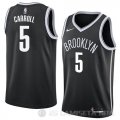 Camiseta Demarre Carroll #5 Brooklyn Nets Icon 2018 Negro