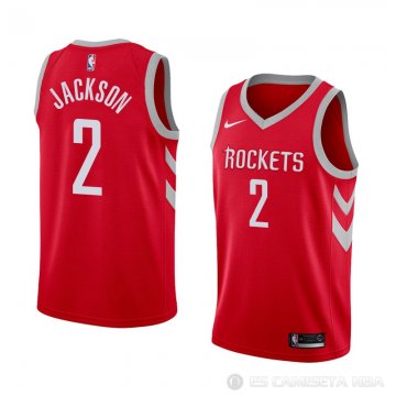 Camiseta Demetrius Jackson #2 Houston Rockets Icon 2018 Rojo