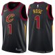 Camiseta Derrick Rose #1 Cleveland Cavaliers Statement 2017-18 Negro