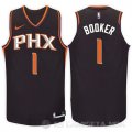 Camiseta Devin Booker #1 Phoenix Suns Nino Statement 2017-18 Negro