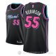 Camiseta Duncan Robinson #55 Miami Heat Ciudad 2018-19 Negro