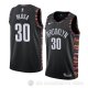 Camiseta Dzanan Musa #30 Brooklyn Nets Ciudad 2019 Negro