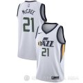 Camiseta Erik Mccree #21 Utah Jazz Association 2017-18 Blanco