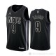 Camiseta Goran Dragic #9 Brooklyn Nets Statement 2022-23 Negro