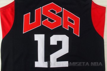 Camiseta Harden #12 USA 2012 Negro