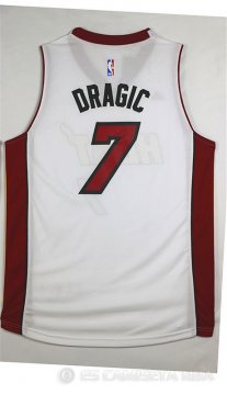 Camiseta Dragic #7 Miami Heat Blanco