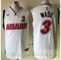 Camiseta Wade #3 Miami Heat Blanco