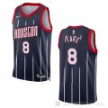 Camiseta Jae'sean Tate #8 Houston Rockets Ciudad 2022-23 Negro