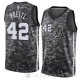 Camiseta Jakob Poeltl #42 San Antonio Spurs Ciudad 2018 Gris