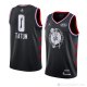 Camiseta Jayson Tatum #0 All Star 2019 Boston Celtics Negro