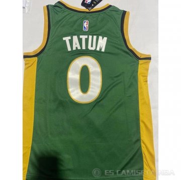 Camiseta Jayson Tatum #0 Boston Celtics 2022-23 Verde