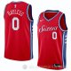 Camiseta Jerryd Bayless #0 Philadelphia 76ers Statement 2018 Rojo