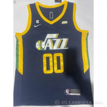 Camiseta Jordan Clarkson #00 Utah Jazz Icon Azul