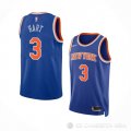 Camiseta Josh Hart #3 New York Knicks Icon Azul