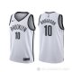 Camiseta Justin Anderson #10 Brooklyn Nets Association Blanco