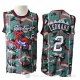 Camiseta Kawhi Leonard #2 Camuflaje Toronto Raptors Verde