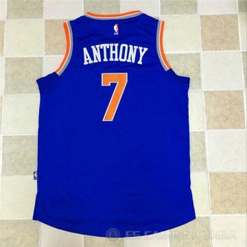 Camiseta Knicks #7 Anthony Azul