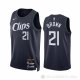 Camiseta Kobe Brown #21 Los Angeles Clippers Ciudad 2023-24 Azul