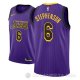 Camiseta Lance Stephenson #6 Los Angeles Lakers Ciudad 2018 Violeta