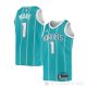 Camiseta Malik Monk NO 1 Charlotte Hornets Icon 2020-21 Verde