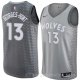 Camiseta Marcus Georges-Hunt #13 Minnesota Timberwolves Ciudad 2018 Gris