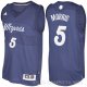 Camiseta Markieff Morris #5 Washington Wizards Navidad 2016 Azul