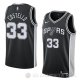 Camiseta Matt Costello #33 San Antonio Spurs Icon 2018 Negro