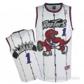 Camiseta McGrady #1 Toronto Raptors Blanco