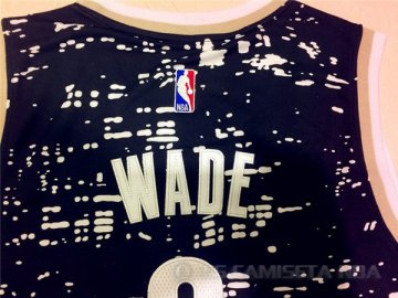 Camiseta Miami Wade #3 Luces de la ciudad