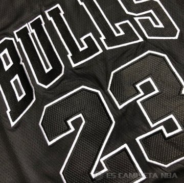 Camiseta Michael Jordan #23 Chicago Bulls MVP Negro