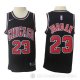 Camiseta Michael Jordan #23 Chicago Bulls Nike Negro