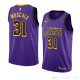 Camiseta Mike Muscala #31 Los Angeles Lakers Ciudad 2018-19 Violeta