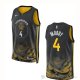 Camiseta Moses Moody #4 Golden State Warriors Ciudad 2022-23 Negro