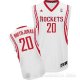 Camiseta Motiejunas #20 Houston Rockets Blanco