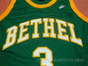 Camiseta Bethel Iverson #3 NCAA Verde