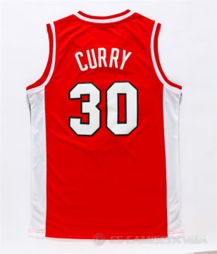 Camiseta Davidson Curry #30 NCAA Rojo