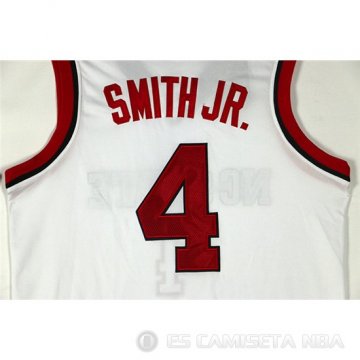 Camiseta NCAA Smith JR #4 NC State Blanco