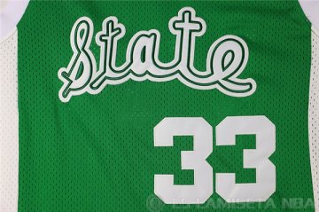 Camiseta Btate Johnson #33 NCAA Verde