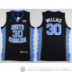 Camiseta North Wallace #30 NCAA Negro