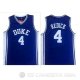 Camiseta NCAA #4 Universidad de Duke Redick Azul