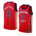 Camiseta Naji Marshall #8 New Orleans Pelicans Statement 2023-24 Rojo