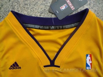 Camiseta Nash #10 Los Angeles Lakers Amarillo