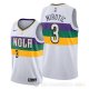 Camiseta Nikola Mirotic #3 New Orleans Pelicans Ciudad Edition Blanco