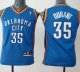 Camiseta Durant #35 Oklahoma City Thunder Azul