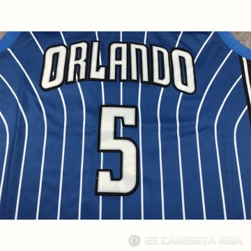 Camiseta Paolo Banchero #5 Orlando Magic Icon 2022-23 Azul
