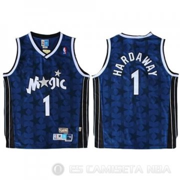 Camiseta Penny Hardaway #1 Orlando Magic Azul