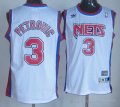 Camiseta Petrovic #3 Brooklyn Nets Blanco