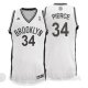 Camiseta Pierce #34 Brooklyn Nets Blanco